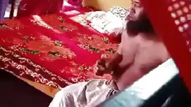 Jija Fucking her Sali But Suddenly Her Wife Came from Next Door (Almost Caught)