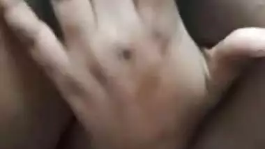 Big ass Bangla girl fingering her big pussy