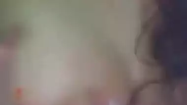 Very Beautiful Paki Girl Playing with Boobs