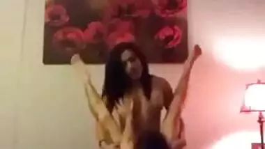 Family Indian porn video of big boobs Saali & Jija fuck