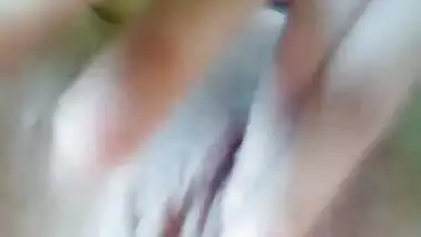 Exclusive- Horny Girl Sucking Her Boobs