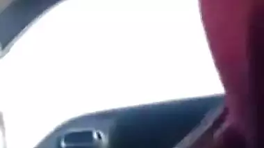 Tamil Bhabhi cheating in Car with nymphos...