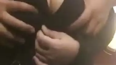 Big boobs mallu aunty after triple part 1