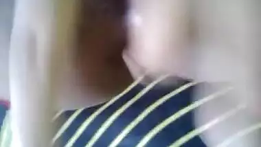 Bangladeshi horny girl fingering her shaved pussy