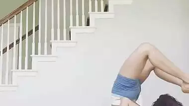 Hot Indian Girl Yoga