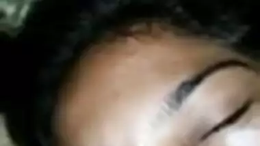 Aunty get cum on her face