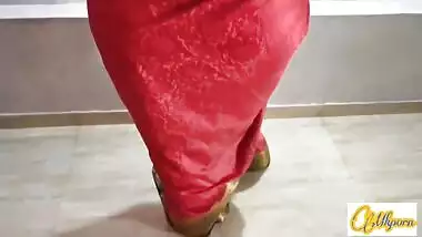 Indian bhabi capture saree wearing video
