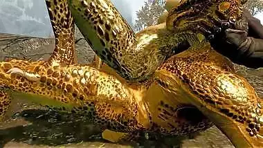 Very Wild unbelievable private sex of 2 Argonians